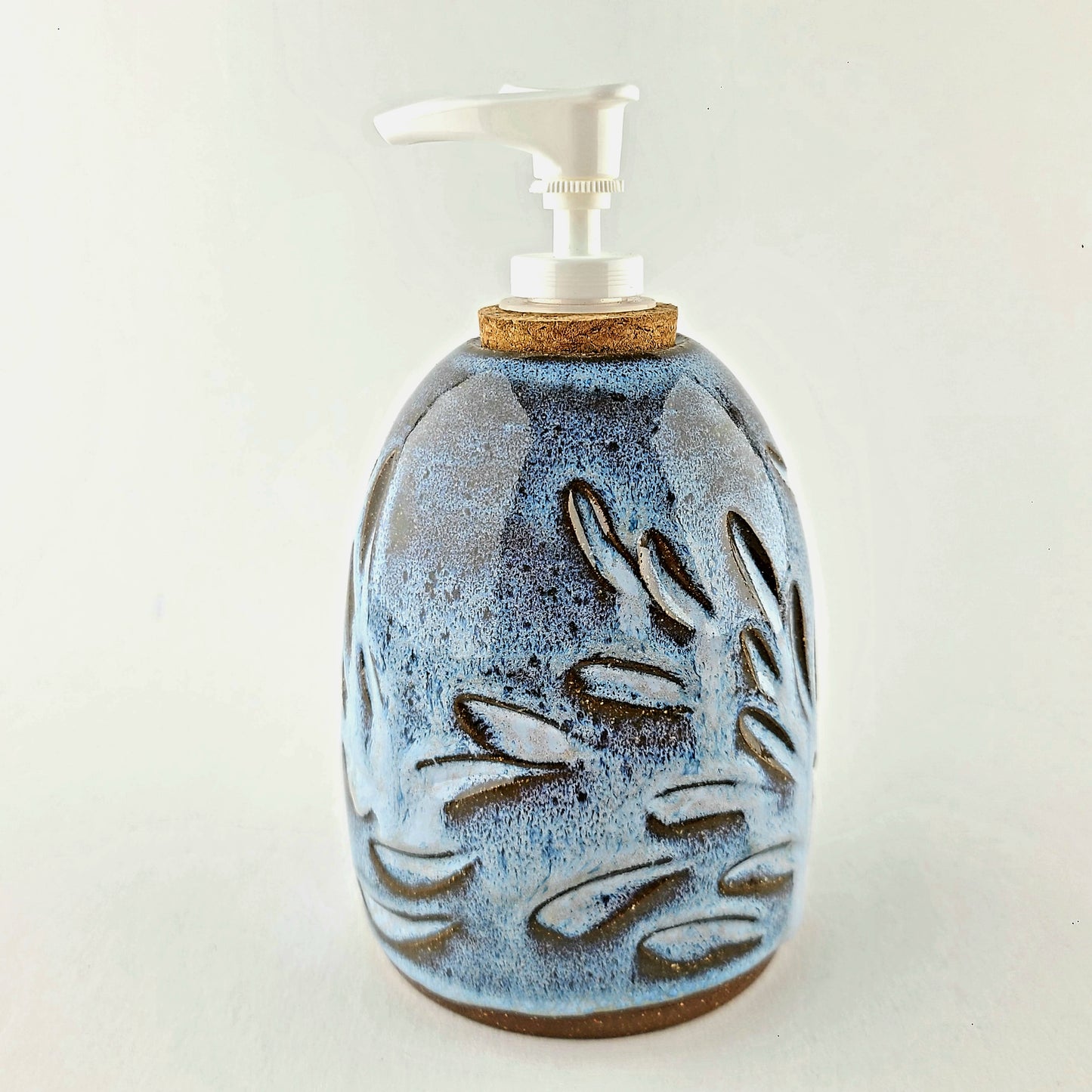 Petal Carved Soap Dispenser