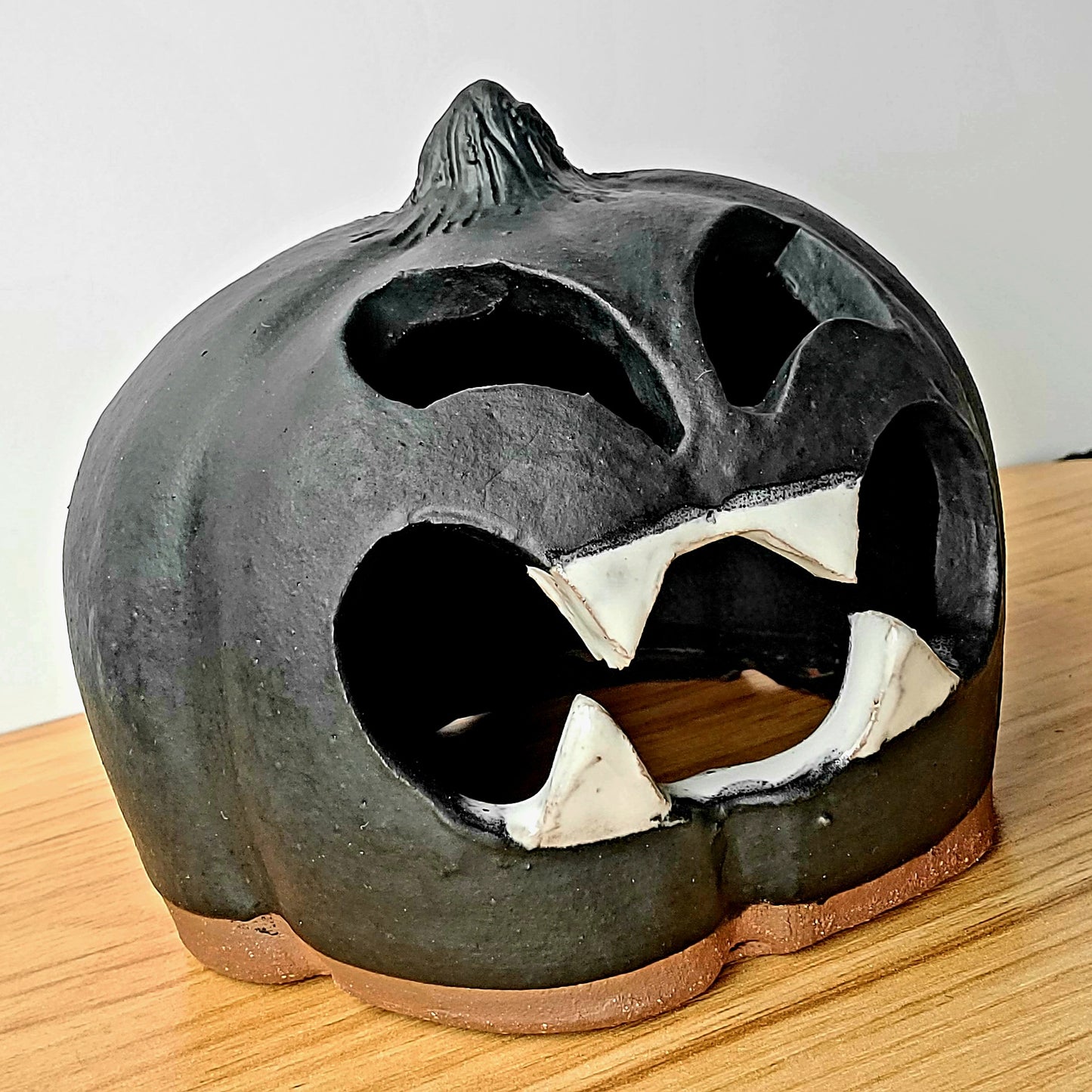 Vampire Ceramic Pumpkin