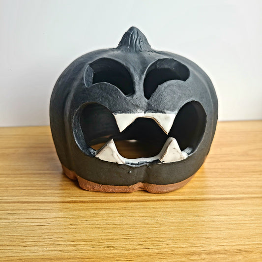 Vampire Ceramic Pumpkin