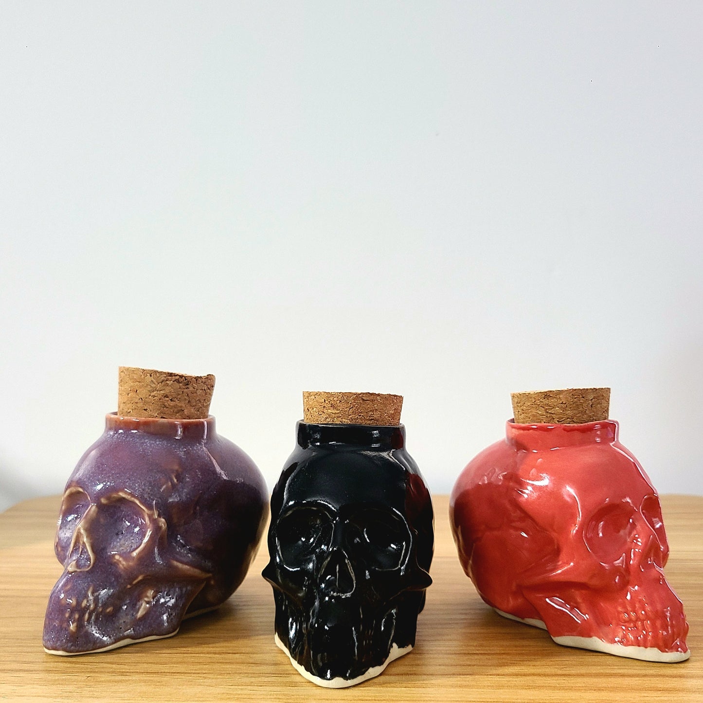 Skull Jar for Pumpkin Season