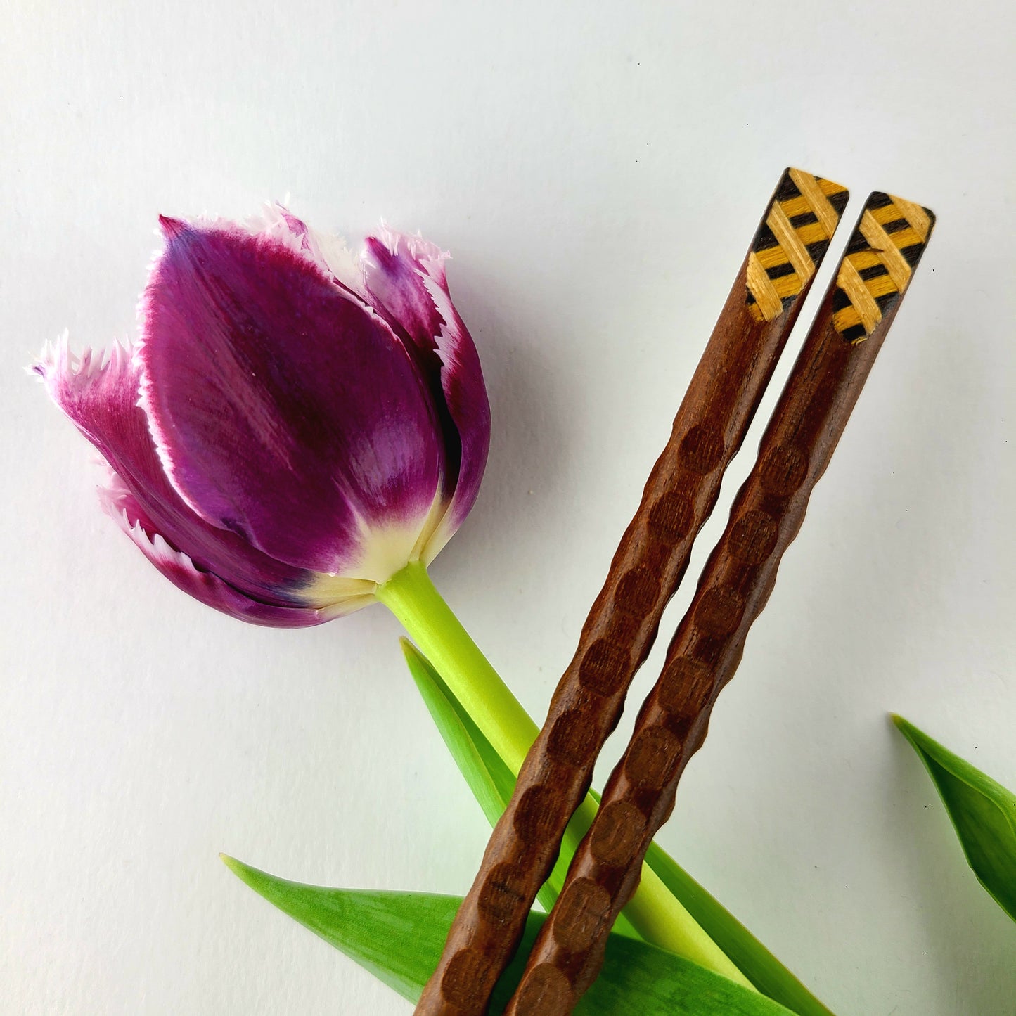 Gold Lattice Chopsticks