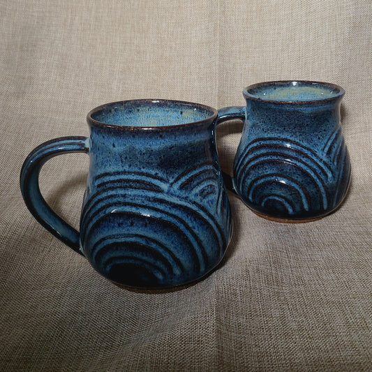 Blue Wave Ceramic Mug