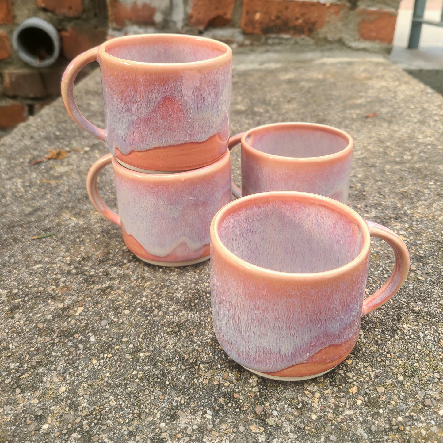 Pink Espresso Cups