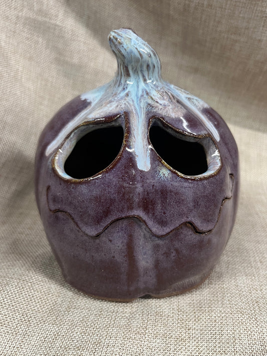 Sad Grape Ceramic Pumpkin