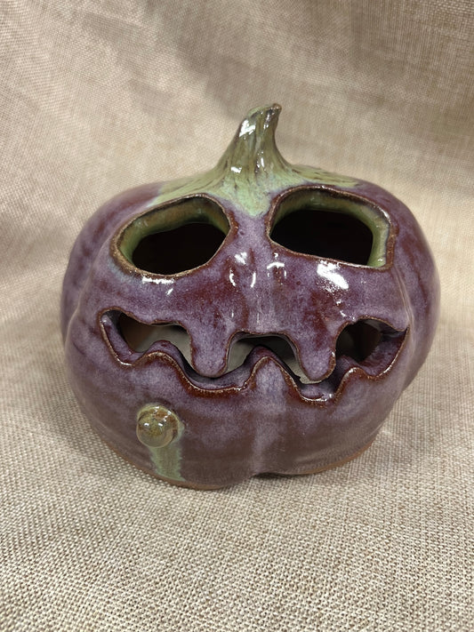 Witch Wart Pumpkin Ceramic Pumpkin
