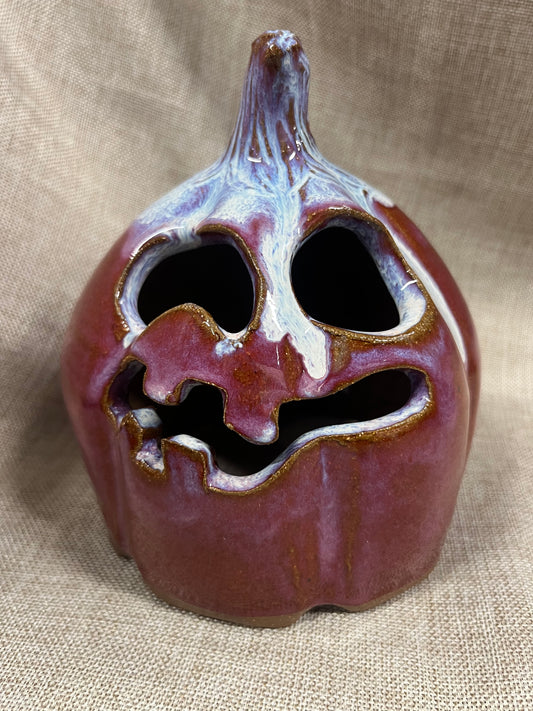 Cherry Fizz Ceramic Pumpkin
