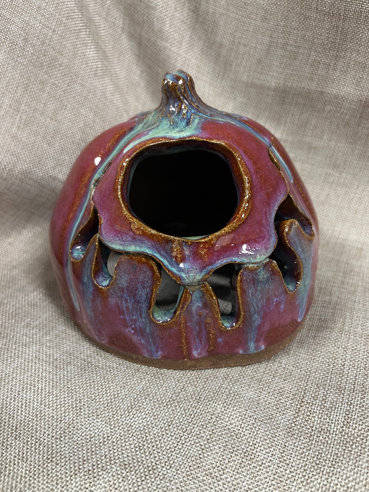 Cyclops Ceramic Pumpkin