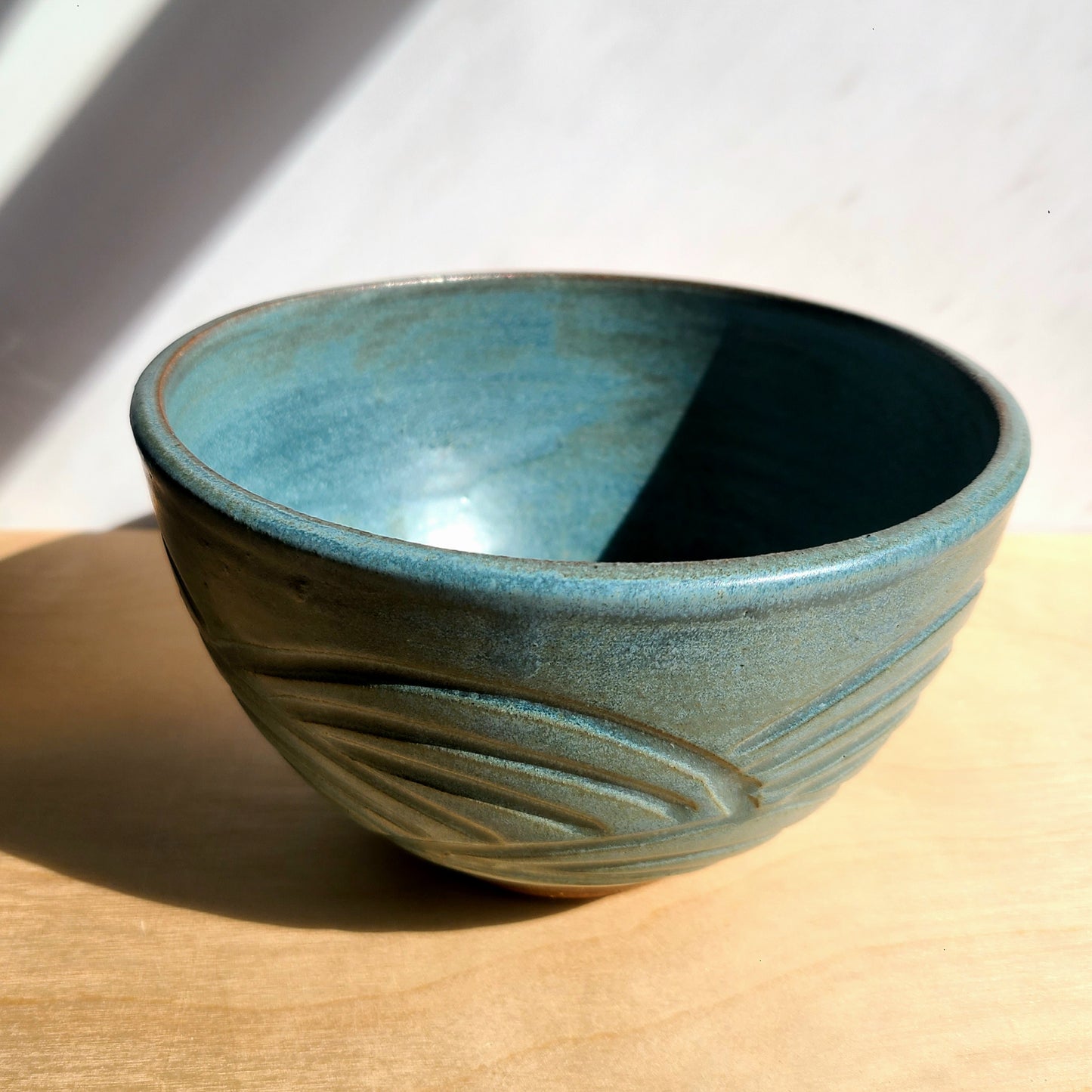 Carved Wave Bowl