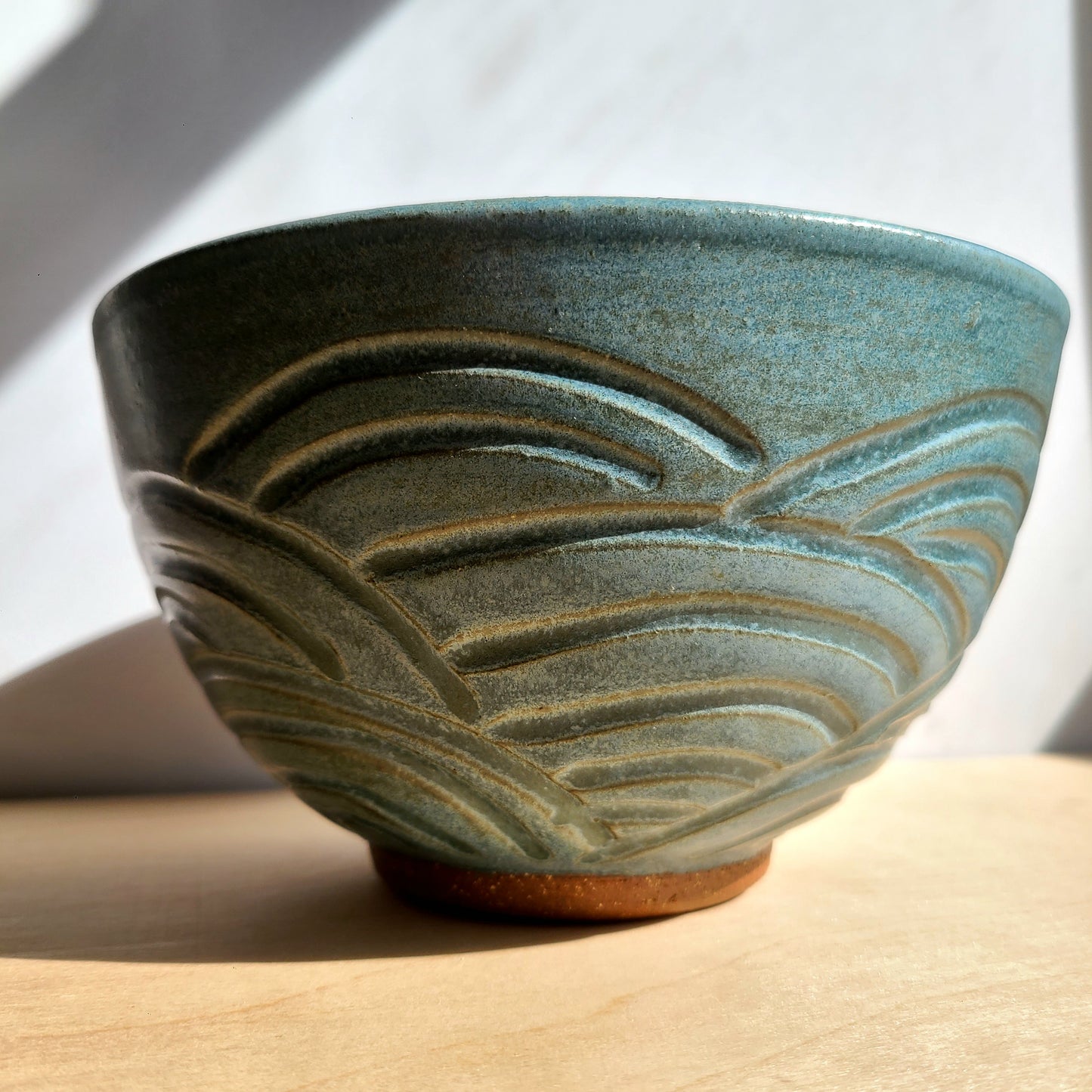 Carved Wave Bowl